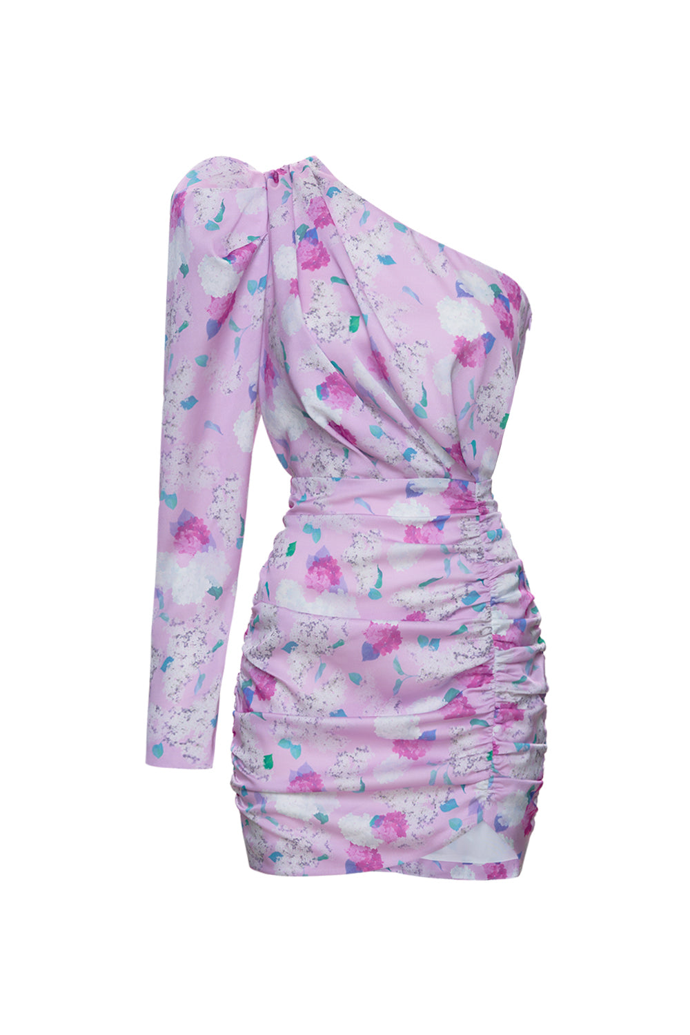 Mini Dress with Asymmetrical Top