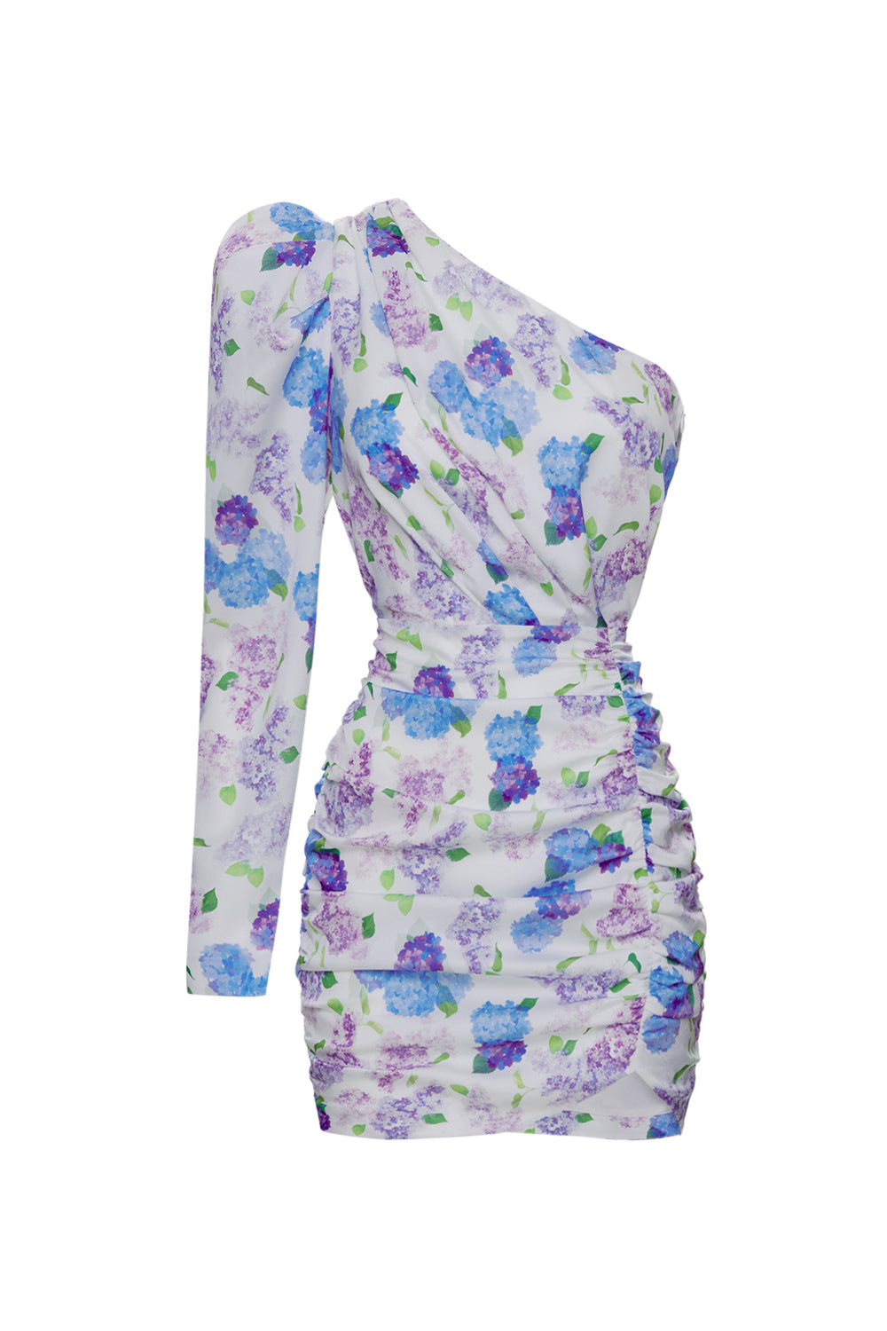 Mini Dress with Asymmetrical Top