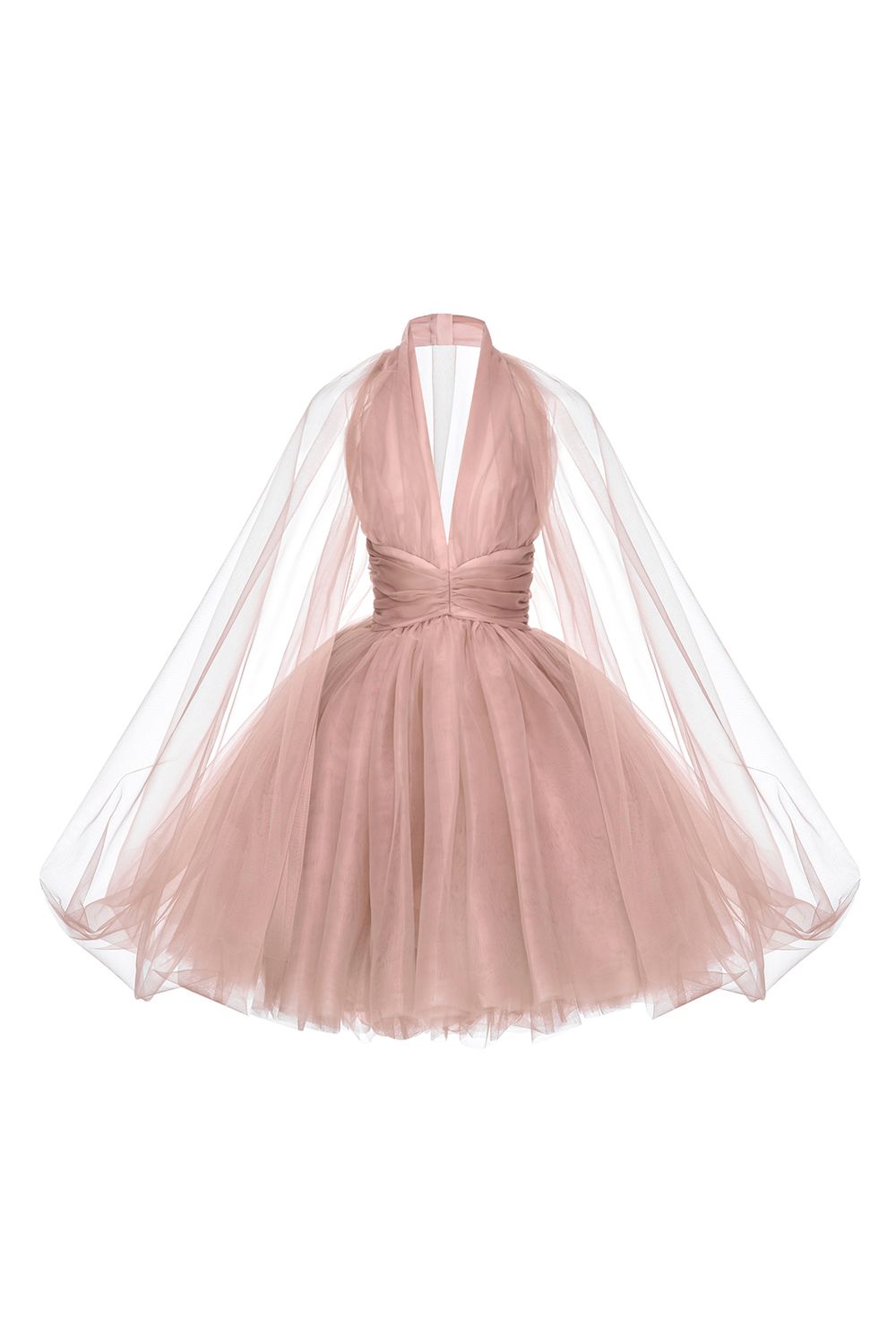 Cape Mini Dress