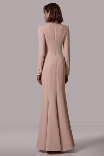 Long-Sleeve Maxi Dress