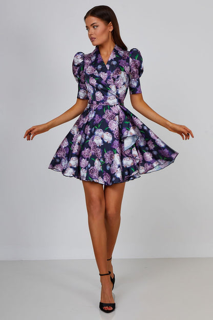 Wrap Mini Dress