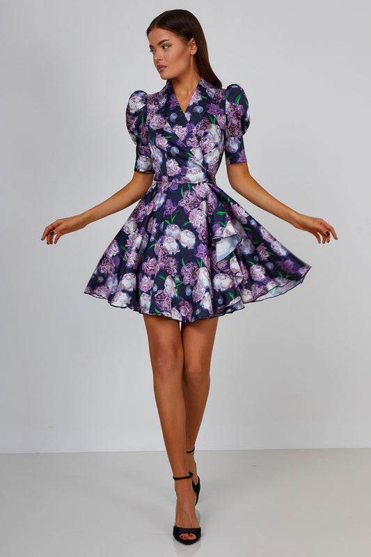 Wrap Mini Dress