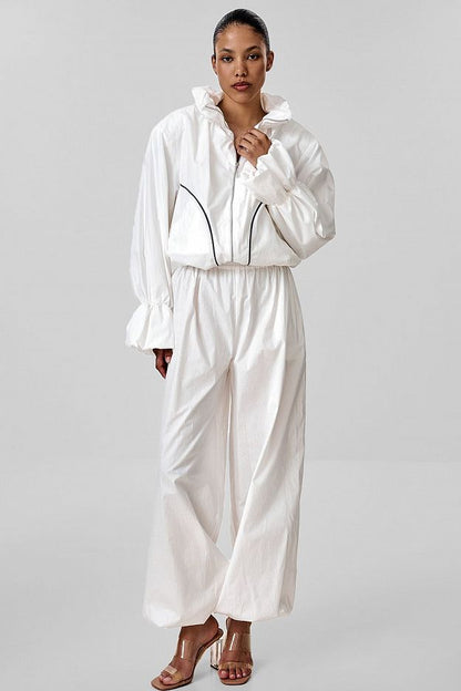 Cotton Voluminous Pants