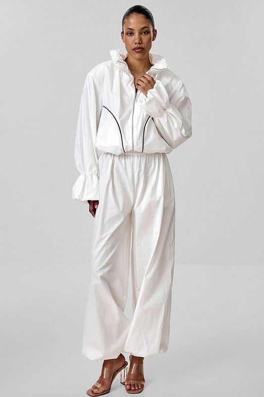 Cotton Voluminous Pants