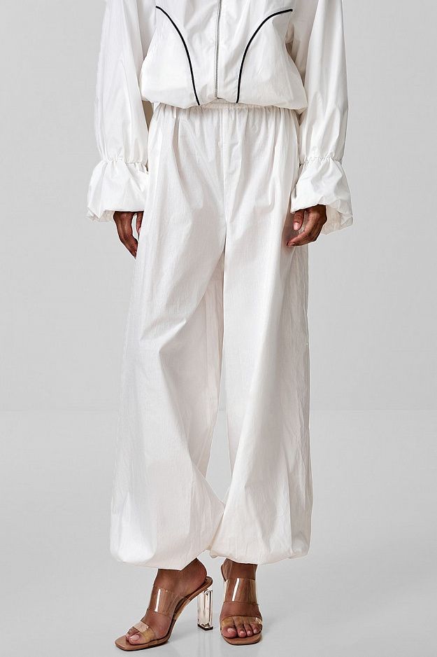 Cotton Voluminous Pants