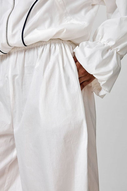 Cotton Voluminous Pants
