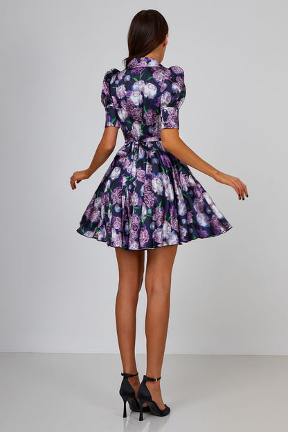 Wrap Mini Dress