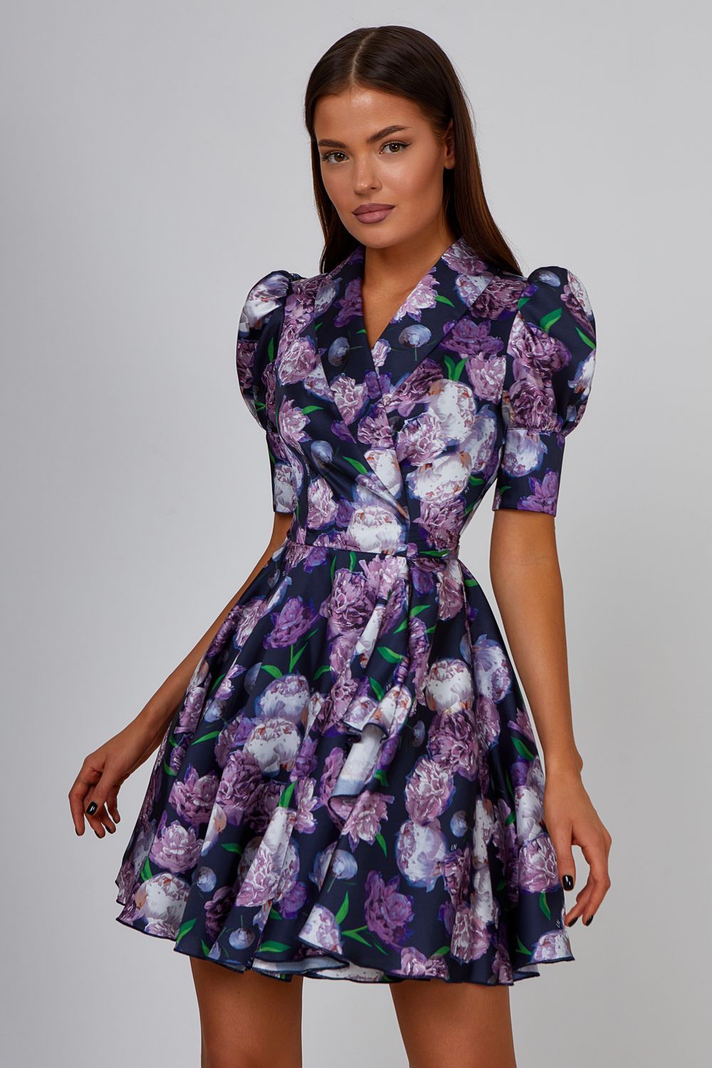Wrap Mini Dress