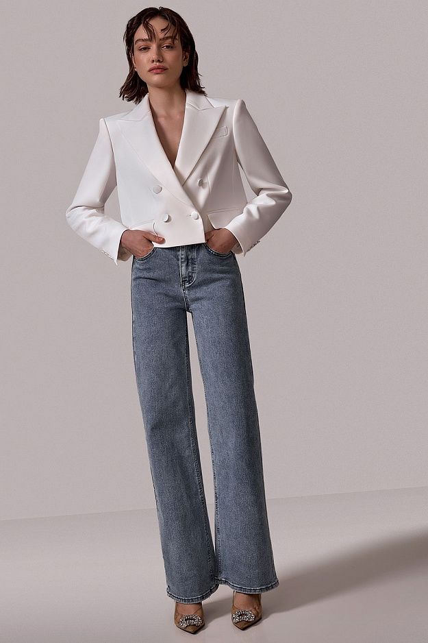 Short Jacket With Lapels