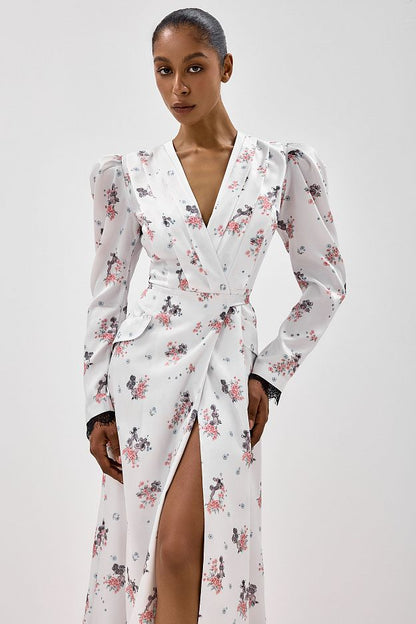 Dress with a Signature Print