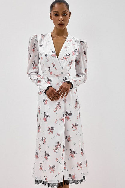 Dress with a Signature Print