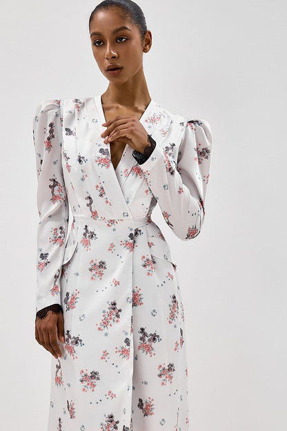 Dress with a Signature Print