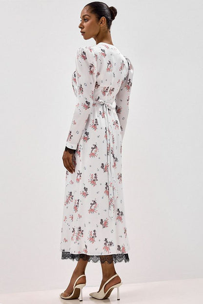 Dress with a Signature Print