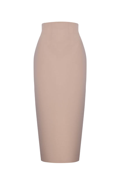 Midi pencil skirt