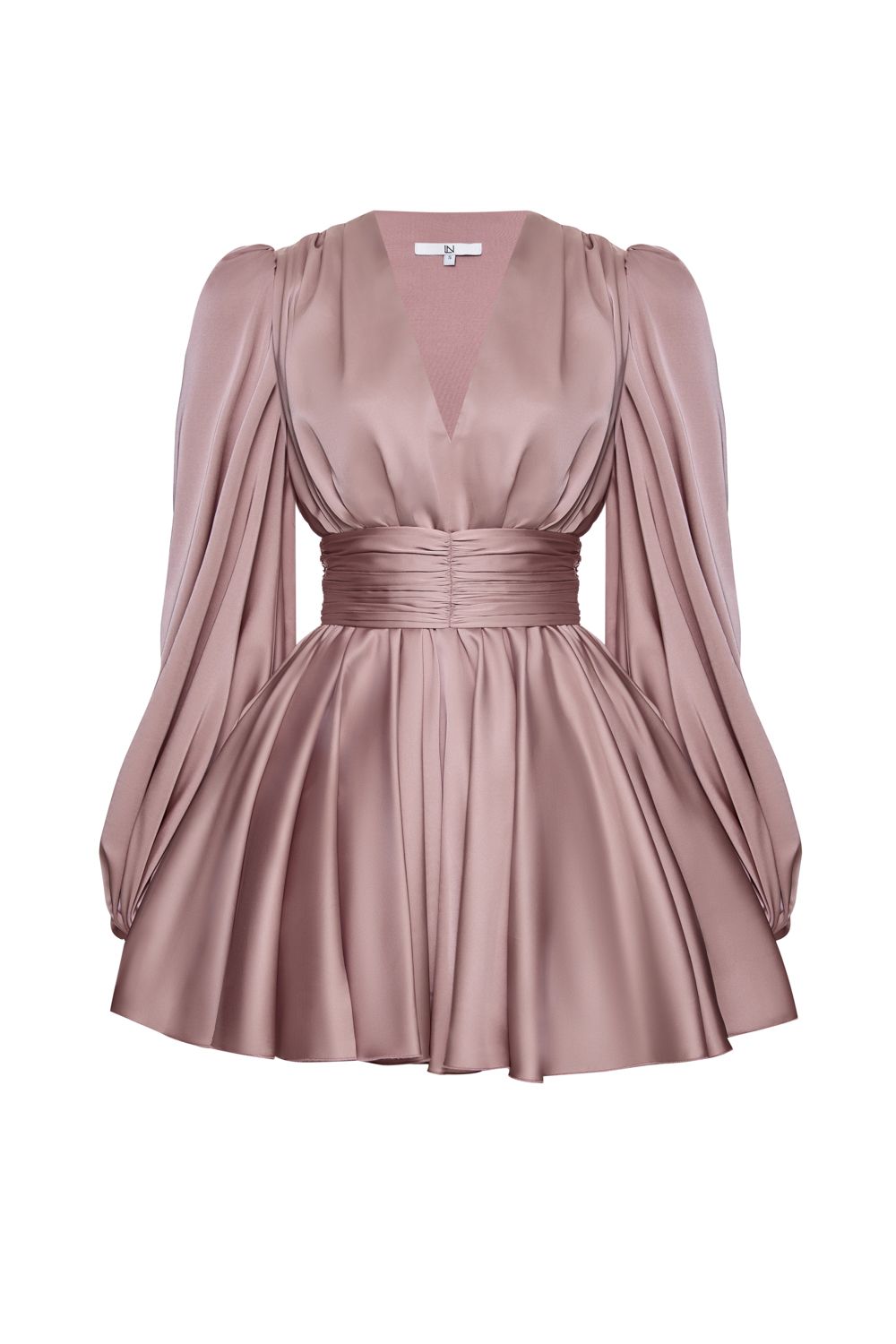 Frilled skater dress