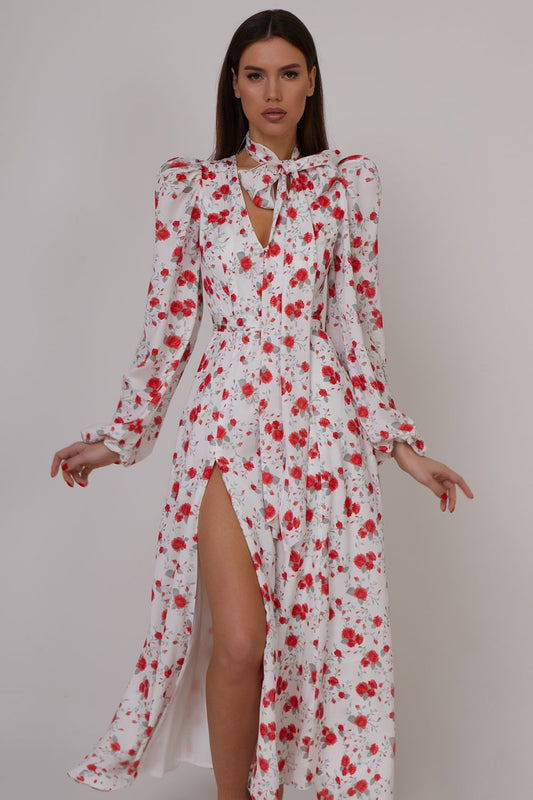 Floral Tie Dress