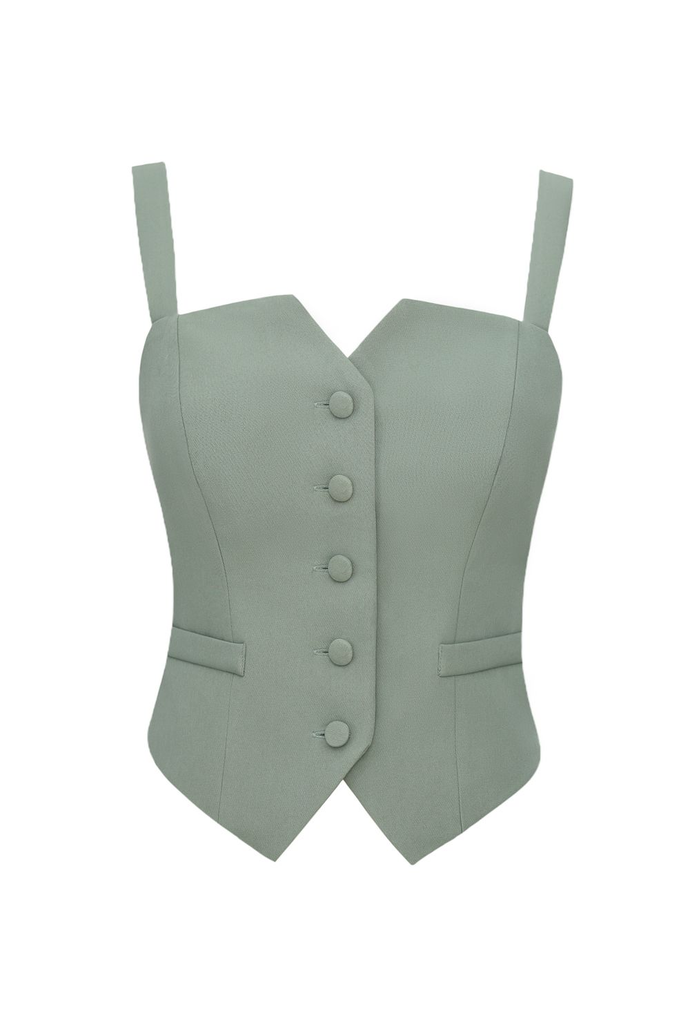 Vest with straps