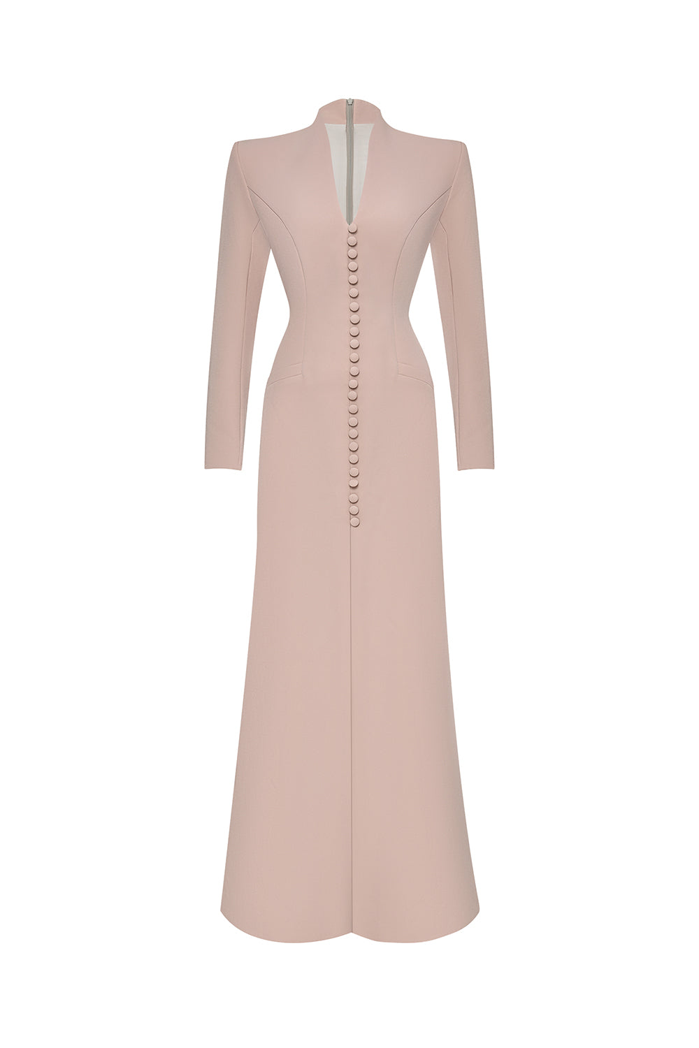 Long-Sleeve Maxi Dress