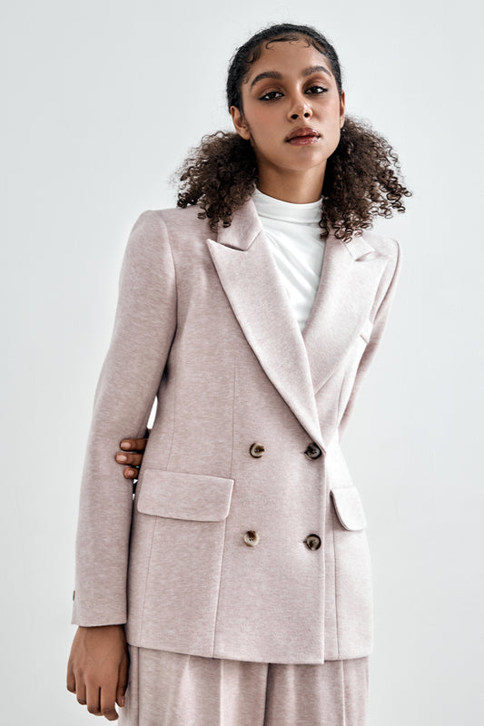 Knitted fabric jacket