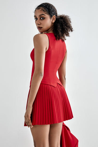 Pleated skirt