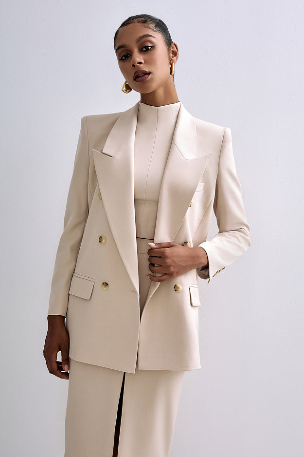 Elegant Straight-Fit Jacket