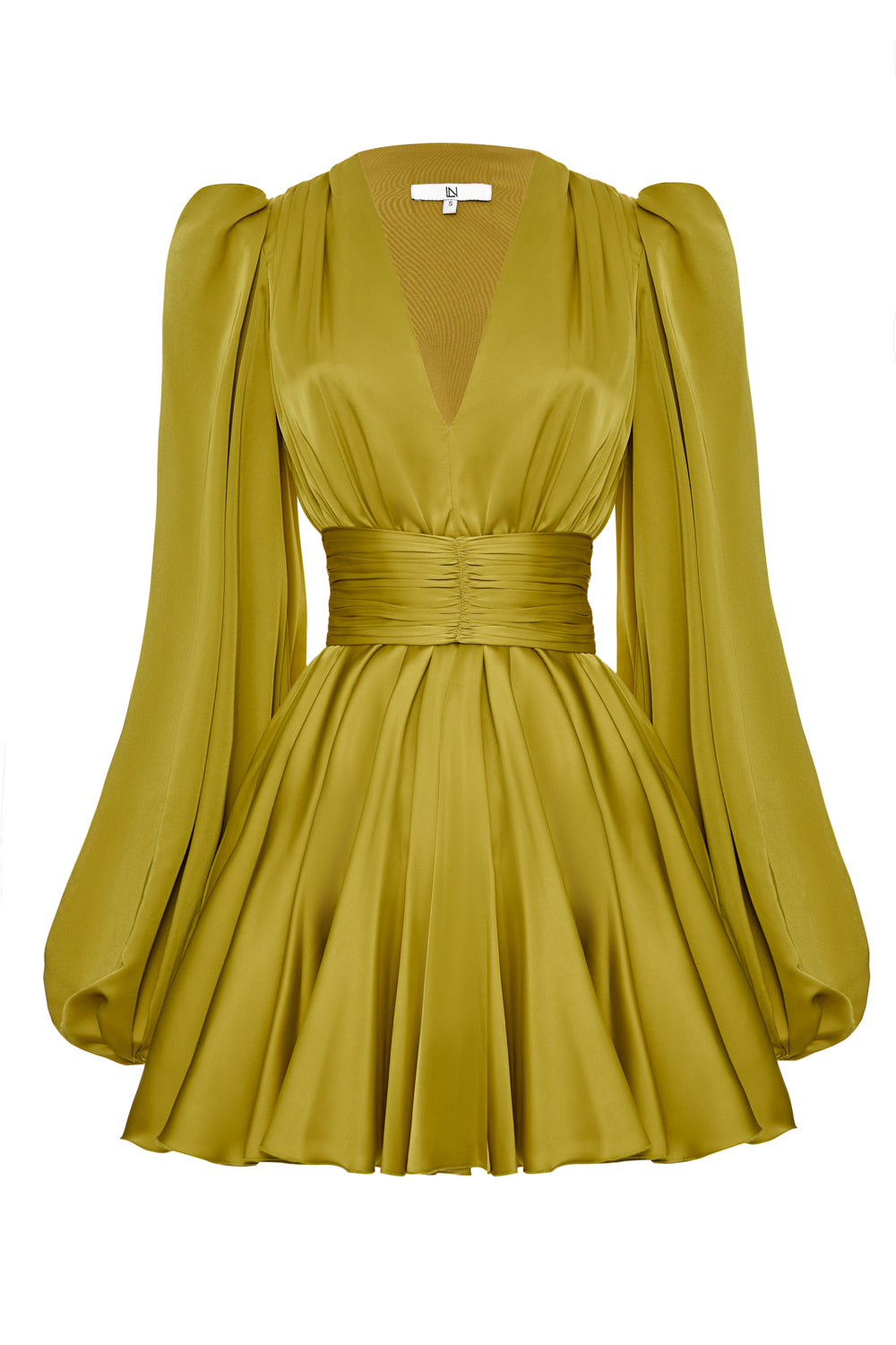 Frilled skater dress