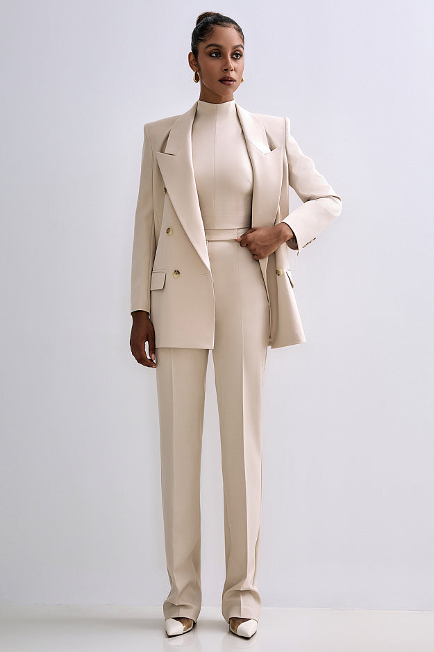 Straight-Leg Trousers