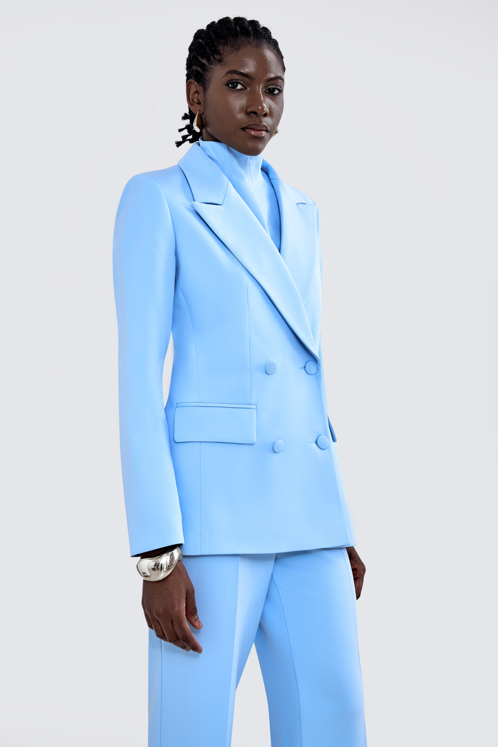 Double-breasted blazer