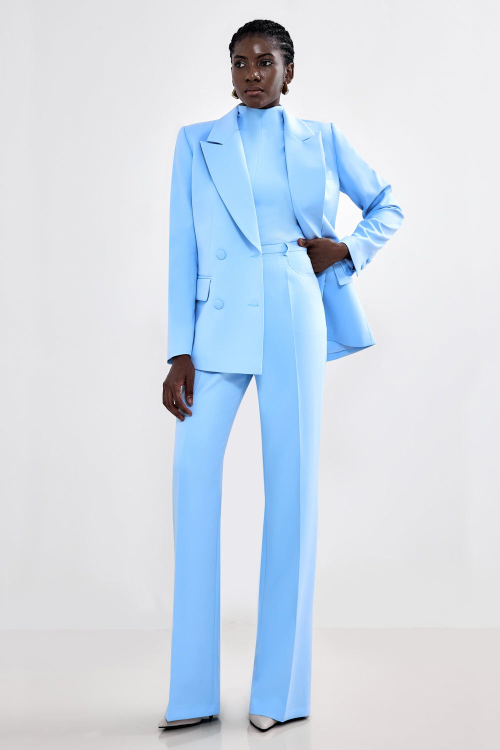 Double-breasted blazer