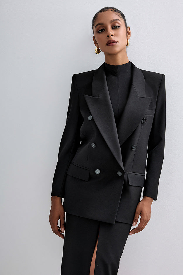 Elegant Straight-Fit Jacket