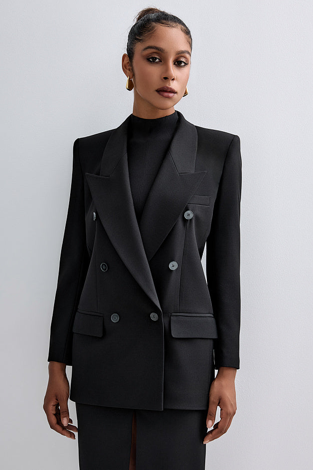 Elegant Straight-Fit Jacket