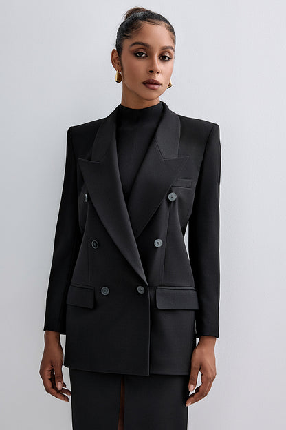 Elegant Straight-Fit Jacket