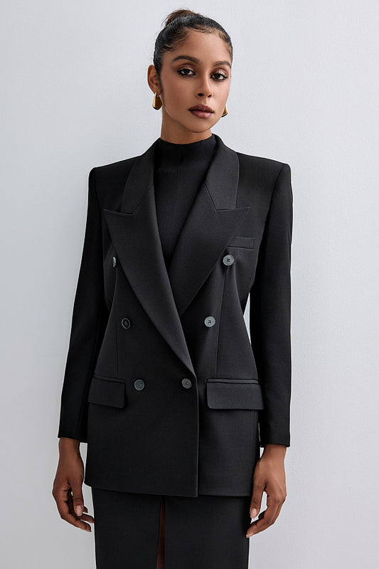 Elegant Straight-Fit Jacket