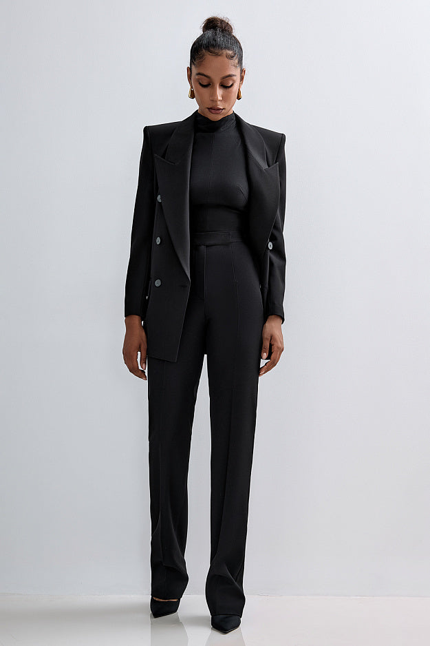 Elegant Straight-Fit Jacket