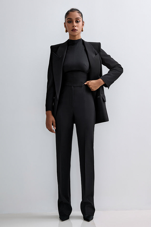 Straight-Leg Trousers