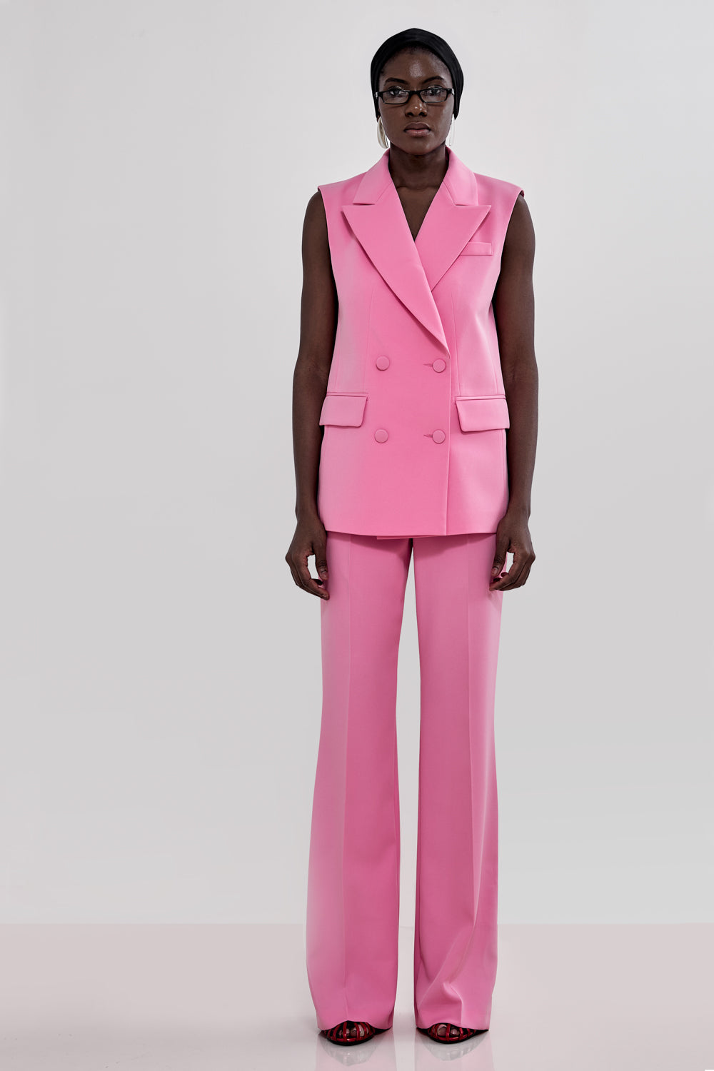 Straight fit trousers