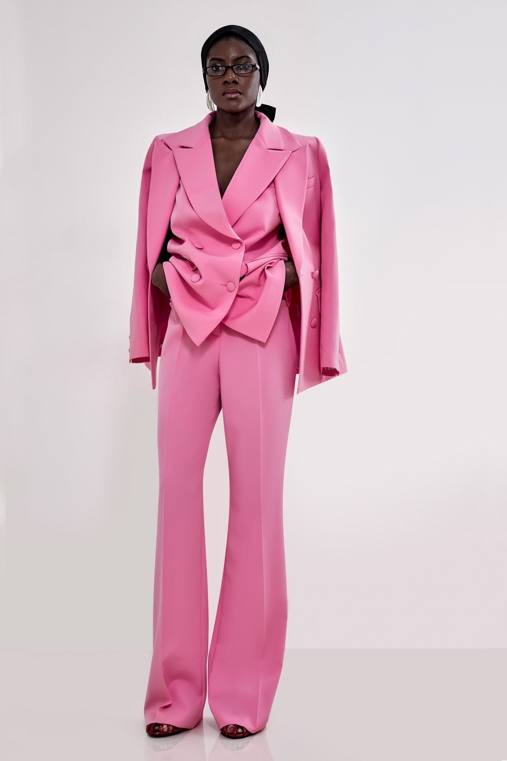 Straight fit trousers