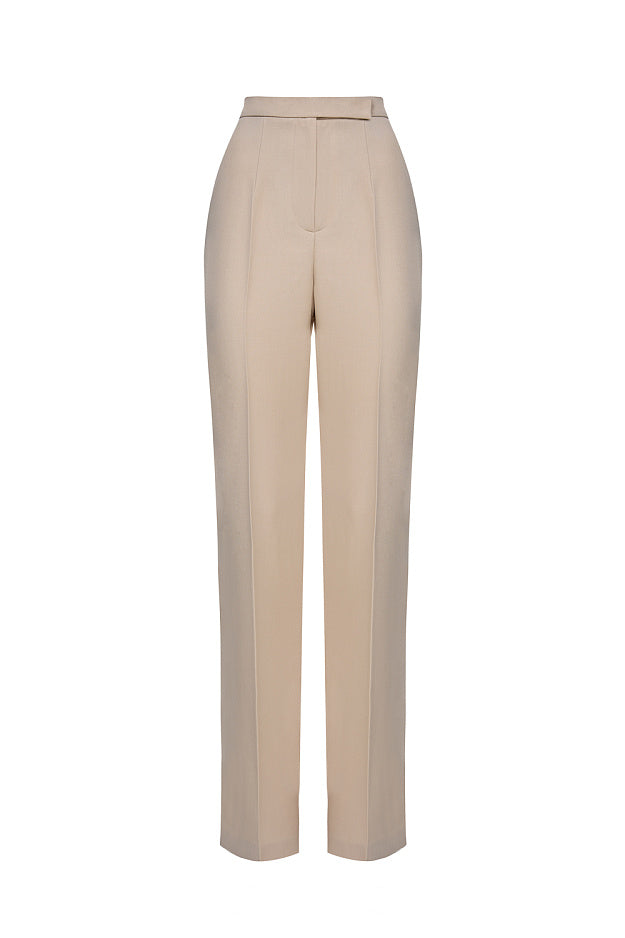 Straight-Leg Trousers