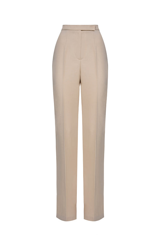 Straight-Leg Trousers