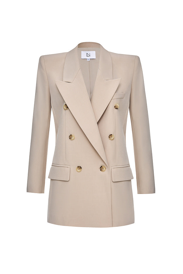 Elegant Straight-Fit Jacket