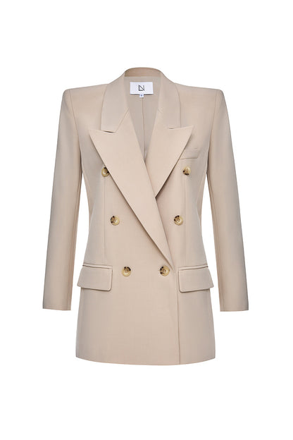 Elegant Straight-Fit Jacket