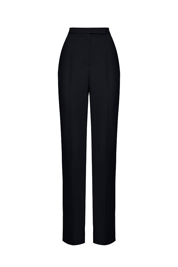 Straight-Leg Trousers
