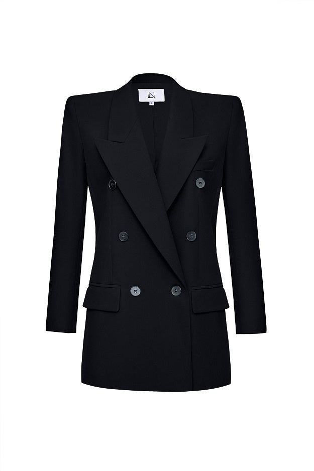 Elegant Straight-Fit Jacket