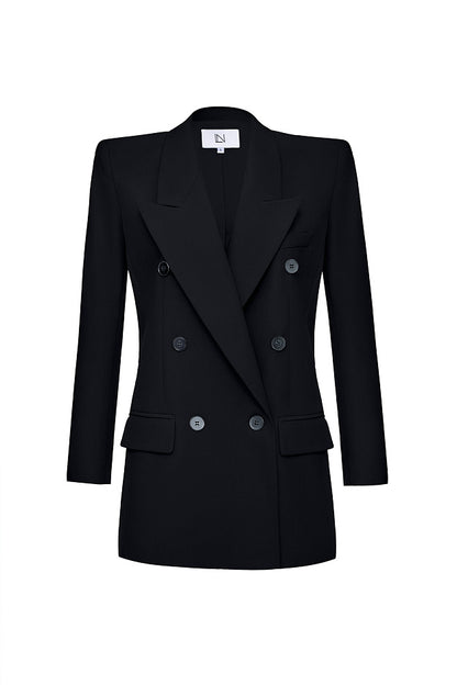 Elegant Straight-Fit Jacket