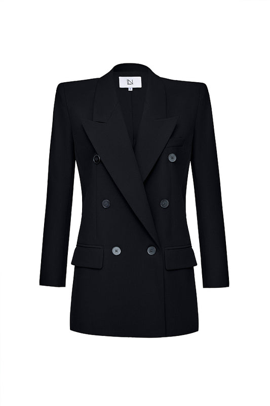 Elegant Straight-Fit Jacket