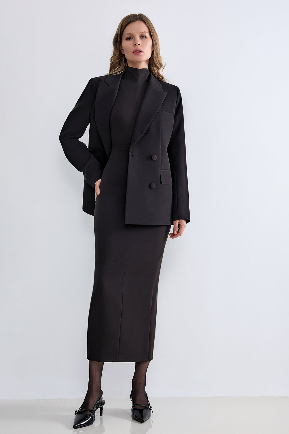 Double-breasted blazer