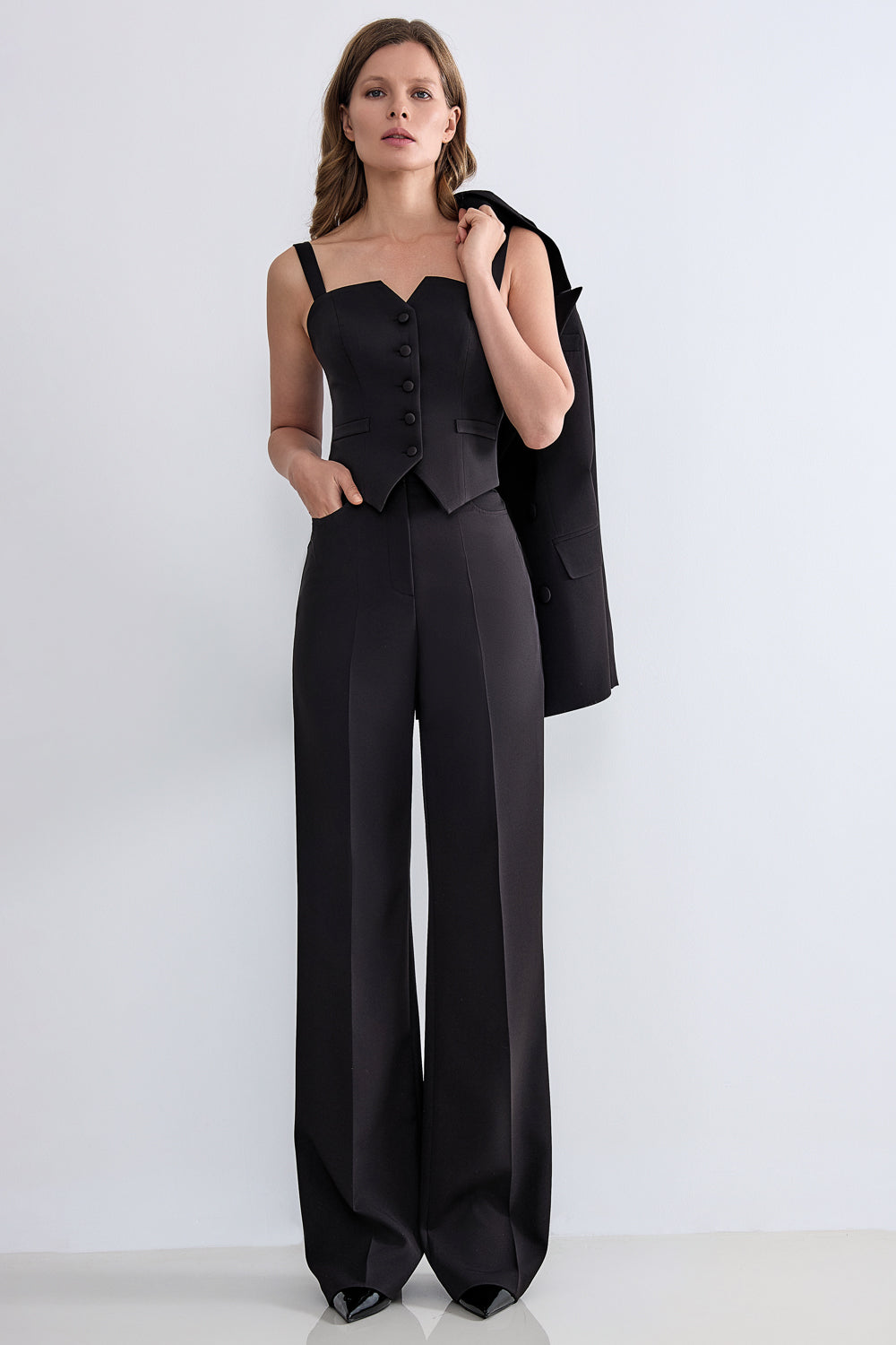 Vest with straps