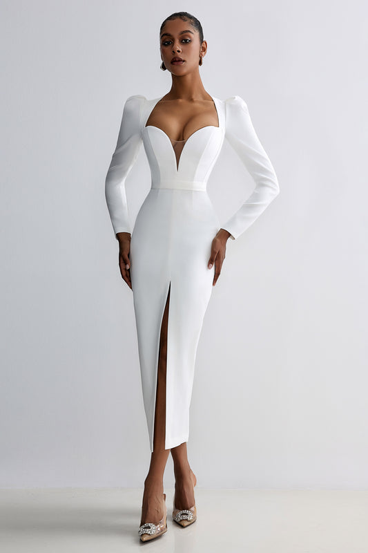 Midi length dress