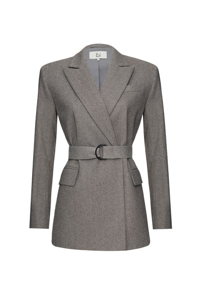Belted jacket