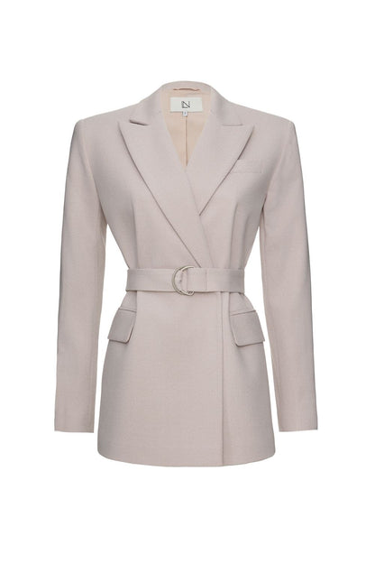 Belted jacket